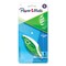 Paper Mate Liquid Paper 0.2 in. x 335 in. DryLine Grip Non-Refillable Correction Tape - Gray/Green Applicator